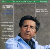 Pochette de CD HENRI DUTILLEUX