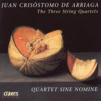 Pochette de CD Juan Crisostomo de Arriaga
