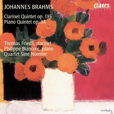 Pochette de CD Johannes Brahms - Clarinet Quintet, Piano Quintet