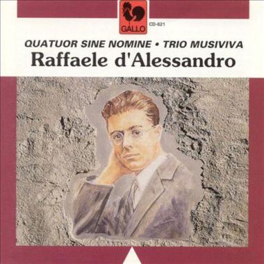 Pochette de CD Raffaele d'Alessandro