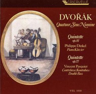 Pochette de CD ANTONIN DVORÀK